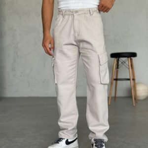 W1 Baggy Kargo Pantolon - Görsel 1