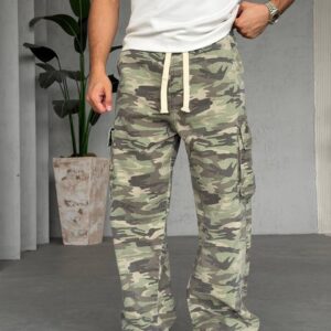 W1 Kamuflaj Baggy Pantolon - Görsel 1